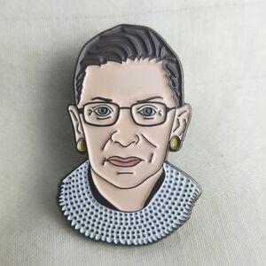 The Unemployed Philosophers Guild Pin Ruth Bader Ginsburg